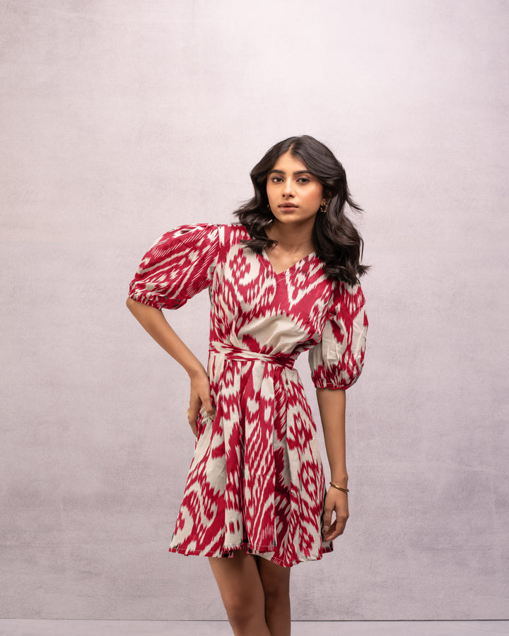 Cherry dress - Cotton printed Dress for women | Pincode21