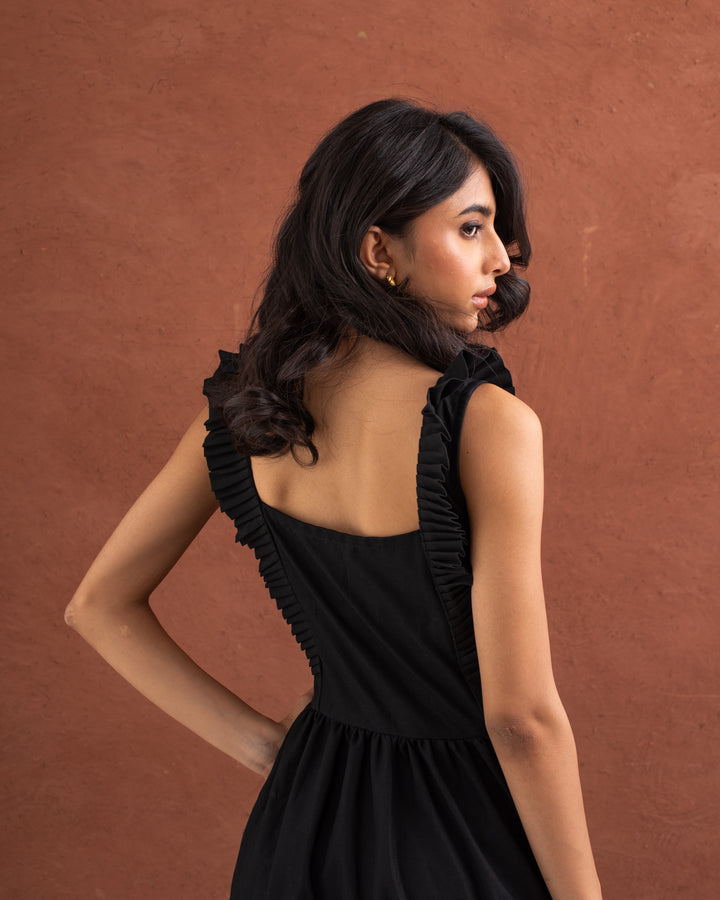 Dusk dress - Black maxi Dress